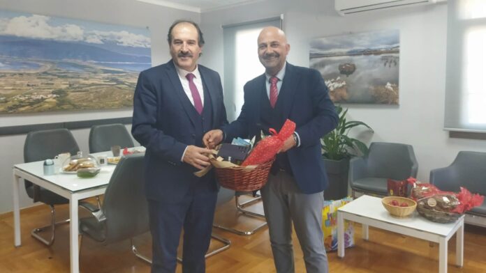 Σύσκεψη Δημάρχου Πρεσπών με τον Αντιπεριφερειάρχη Φλώρινας