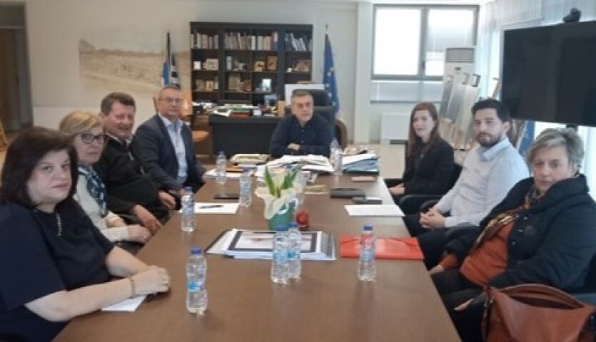 Συνάντηση Δ. Κουρέτα με τον Σύλλογο Ατόμων με Αναπηρία Ν. Τρικάλων «Ελπίδα»