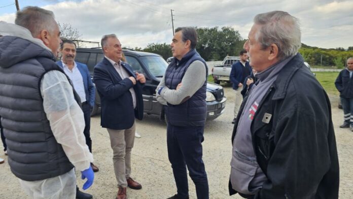 Ο Υπουργός Αγροτικής Ανάπτυξης επισκέπτεται τον Δήμο Νέας Προποντίδας