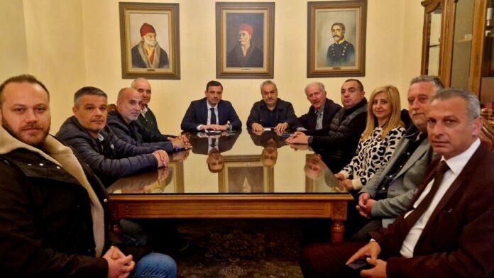 Συνάντηση Δημάρχου Πηνειού με τον Βουλευτή Ηλείας Α. Νικολακόπουλο