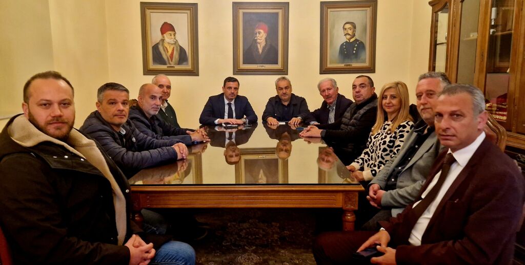 Συνάντηση Δημάρχου Πηνειού με τον Βουλευτή Ηλείας Α. Νικολακόπουλο