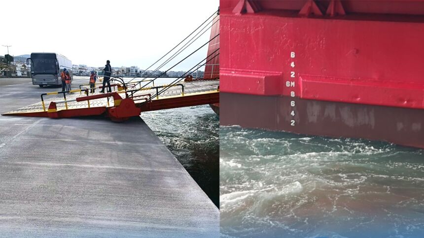 Επιτυχείς δοκιμαστικές προσδέσεις στο λιμάνι της Τήνου μετά τις ανακαινίσεις