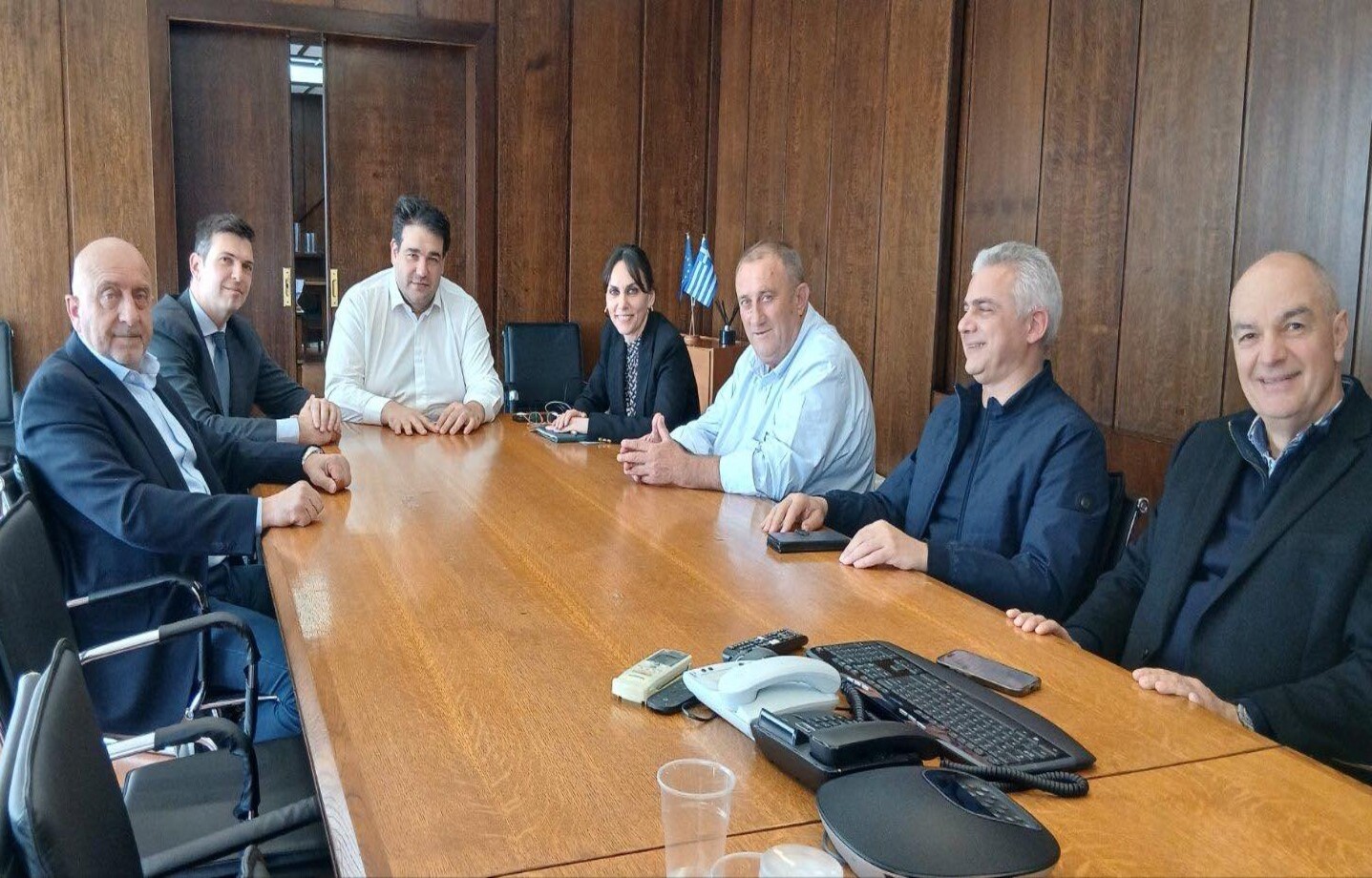 Επαφές Δημάρχου Σφακίων στο Υπ.Εσωτερικών για θέματα του Δήμου