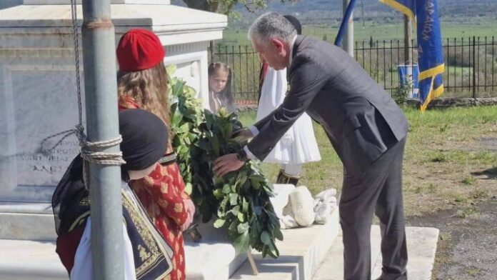 Περιφέρεια Πελοποννήσου: Γιορτάστηκε η ίδρυση του πρώτου Ελληνικού Στρατοπέδου στο Πάπαρη Αρκαδίας