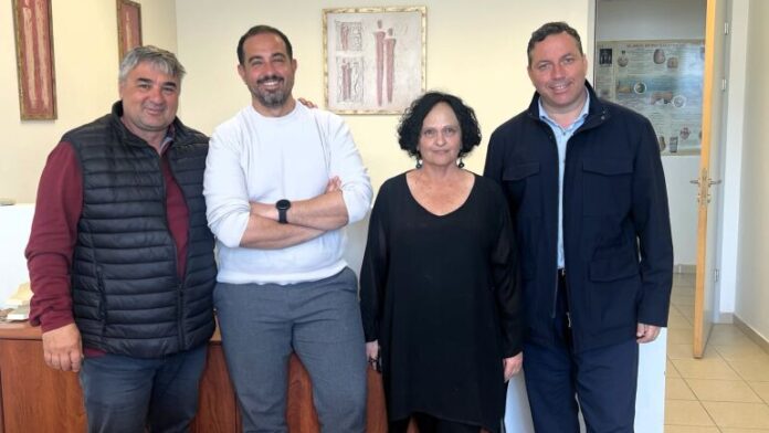 Σύσκεψη Δημάρχου Αγ. Νικολάου με την Αρχαιολογική Υπηρεσία Λασιθίου