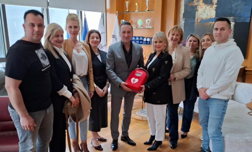 Δωρεά απινιδωτή στον Δήμο Αλεξανδρούπολης