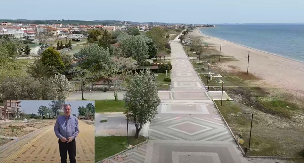 Προχωρά η αναμόρφωση της παραλιακής περιοχής του Δήμου Ν. Προποντίδας