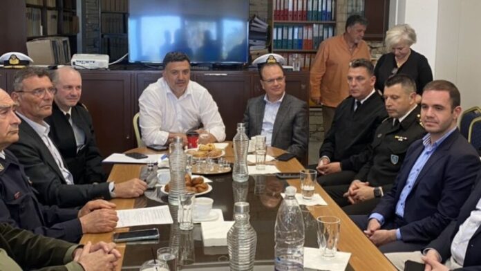 Σύσκεψη Δημάρχου Ρεθύμνης με τον Υπουργό Ναυτιλίας
