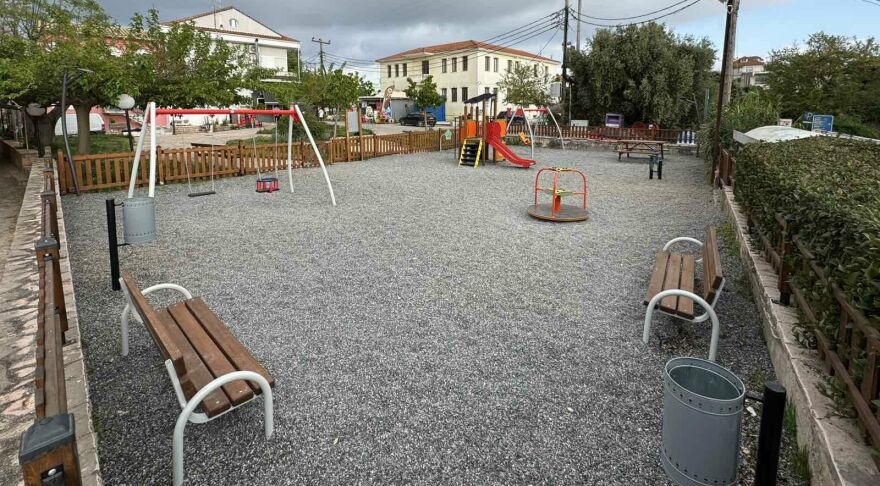 Δ.Ηγουμενίτσας: Ολοκληρώθηκε η πλήρης ανακαίνιση της παιδικής χαράς στην Πέρδικα