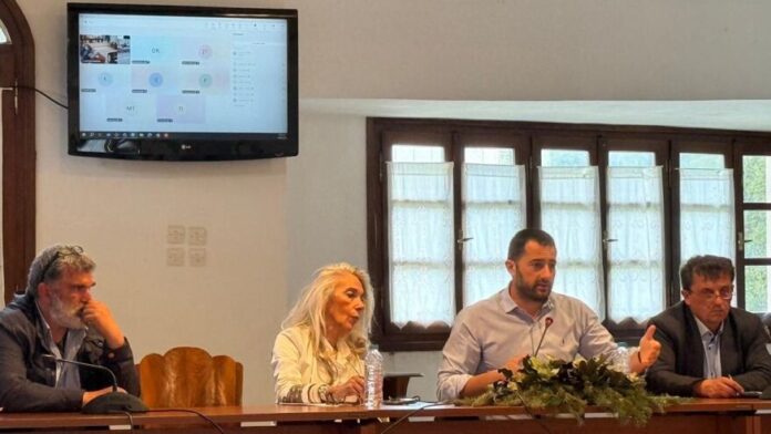 Φ. Σπανός: «Ολοκληρώσαμε έγκαιρα το έργο προστασίας βράχων στο οδικό δίκτυο Αράχωβας»