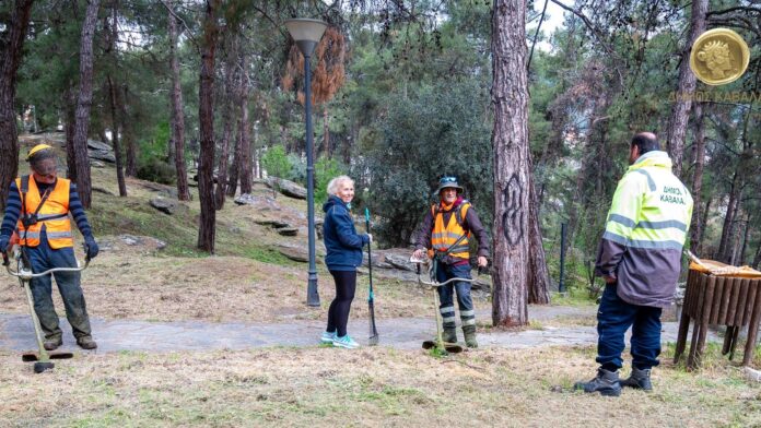 Εξωραϊσμός του άλσους Παναγούδας από τον Δήμο Καβάλας