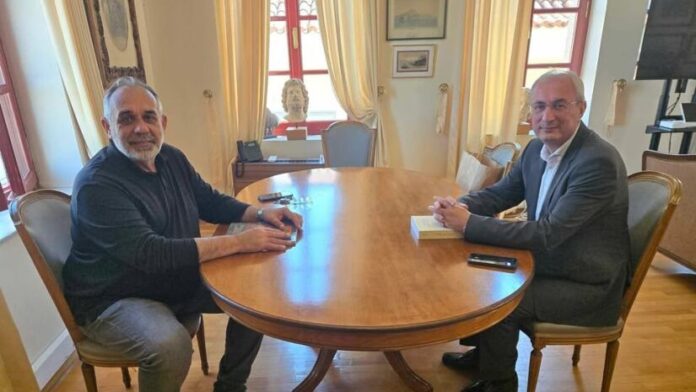 Σύσκεψη Δημάρχου Θέρμου με τον Δήμαρχο Ναυπλίου