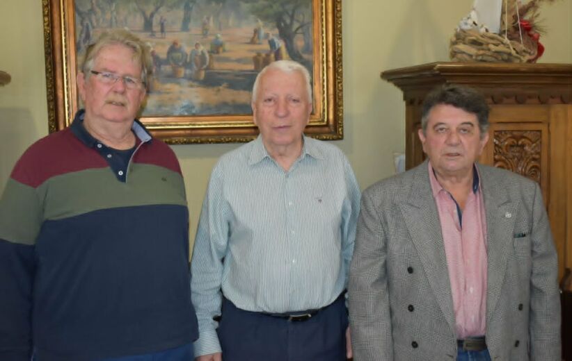 Σύσκεψη Περιφερειάρχη Βορείου Αιγαίου με τον Πρόεδρο Γεωτεχνικών Εργαζομένων