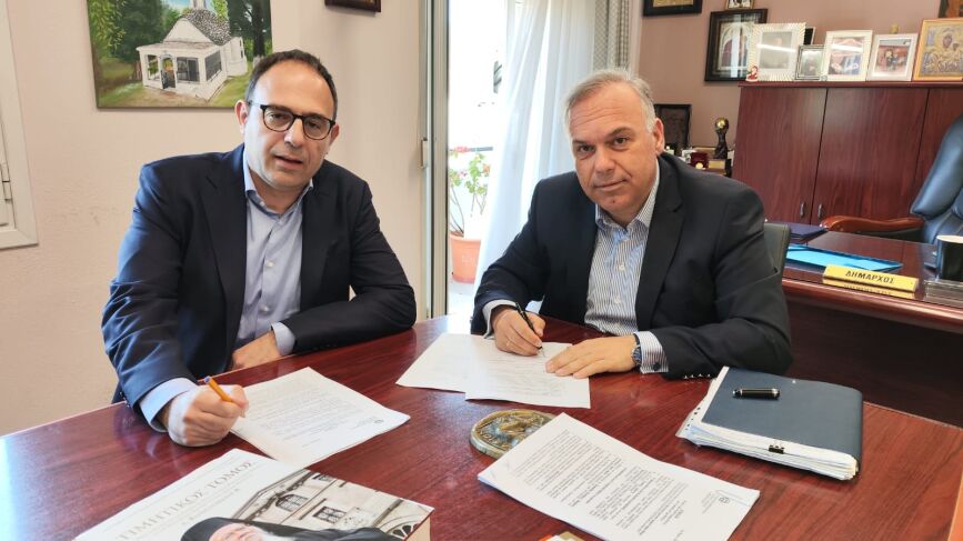 Συμβάσεις ασφαλτοστρώσεων υπογράφει ο Δήμος Θάσου