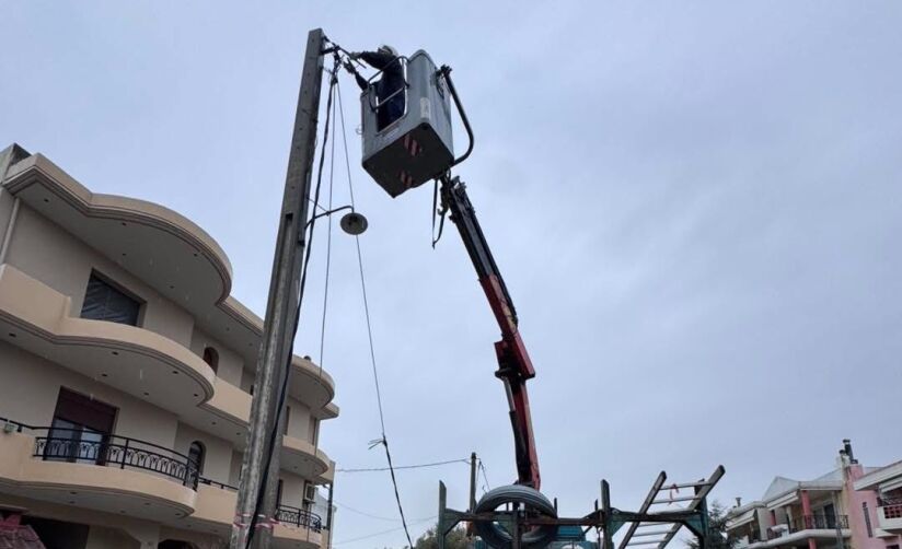 Ολοκληρώθηκε η υπόγεια εγκατάσταση του δικτύου ΔΕΔΔΗΕ σε δρόμο της Αλεξανδρούπολης