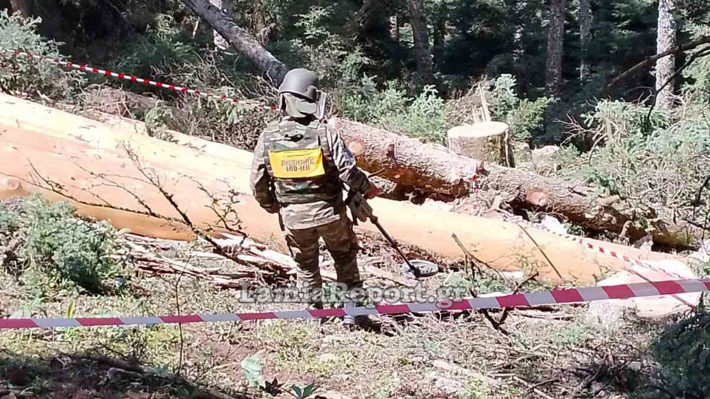 Ευρυτανία: Βρέθηκε χειροβομβίδα του Β’ Παγκοσμίου Πολέμου σε δάσος από υλοτόμους