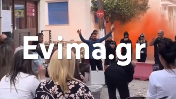 “Το γλέντι στην Εύβοια που άλλαξε πορεία – Ξέμειναν από πιάτα και έσπασαν λεκάνες – Δείτε το βίντεο”
