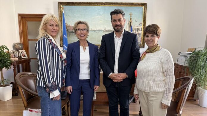 Συνάντηση Δημάρχου Χανίων με τη Νορβηγίδα Πρέσβειρα στην Ελλάδα