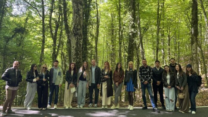 Φοιτητές από το Μαυροβούνιο στα Αρχαία Στάγειρα για τα Αριστοτέλεια 2026