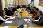 Δ. Ηρακλείου: Επίσκεψη του Γ.Γ. Διαχείρισης Αποβλήτων στη Μονάδα Προηγμένης Επεξεργασίας Λυμάτων