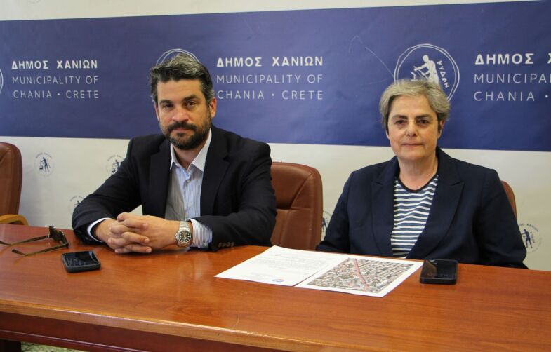 Δήμος Χανίων: Ασφαλτόστρωση στην Κισσάμου Οδό