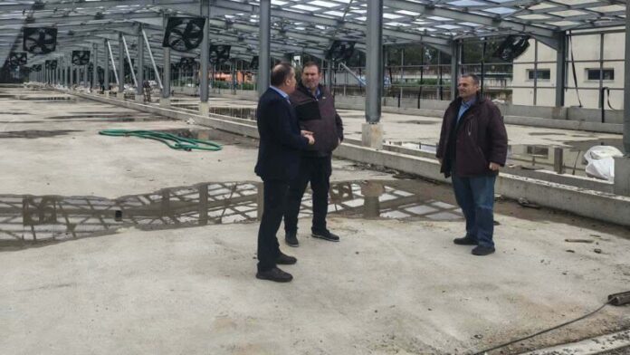 Επιθεώρηση του Δημάρχου Καλαμάτας στη μονάδα επεξεργασίας λυματολάσπης