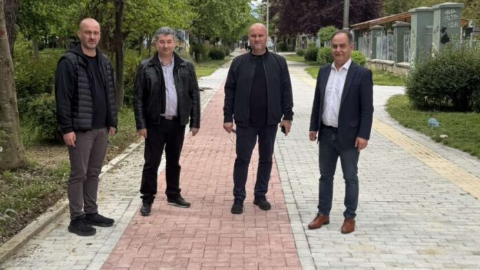 Η ανακατασκευή του πεζοδρόμου στην Καρδίτσα ολοκληρώθηκε
