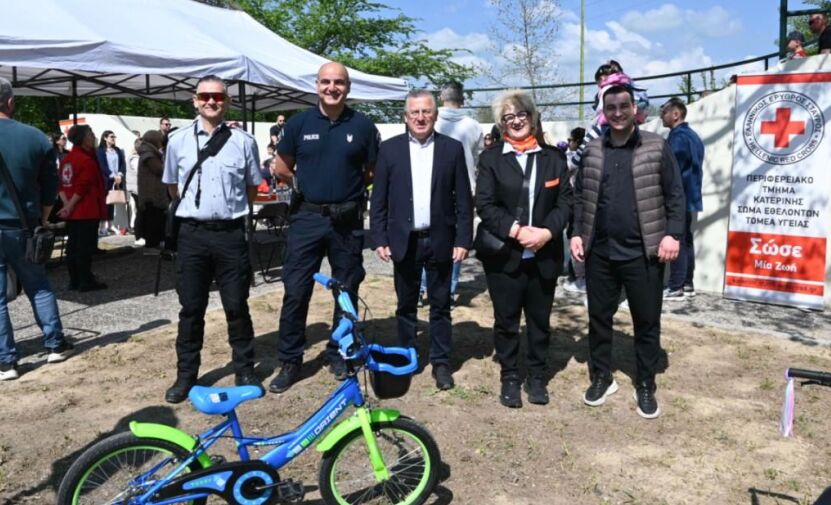 Εντυπωσιακή προσέλευση στη δράση στο Πάρκο Κυκλοφοριακής Αγωγής Δήμου Κατερίνης