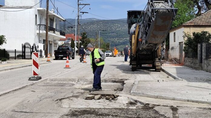 Εν εξελίξει έργα οδικής ασφάλειας στη Δ.Κ Ζυγού Καβάλας