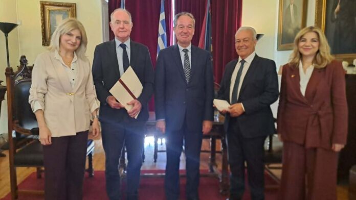 Ο Πρέσβης του Βελγίου επισκέπτεται την Κέρκυρα