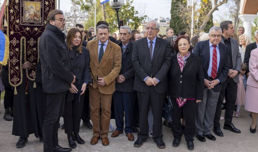 Ο Δήμαρχος Αμαρουσίου στη γιορτή της Ζωοδόχου Πηγής στο Ψαλίδι