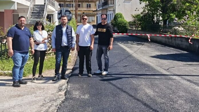 Επιθεώρηση του Δημάρχου Μετεώρων σε έργα δρόμων