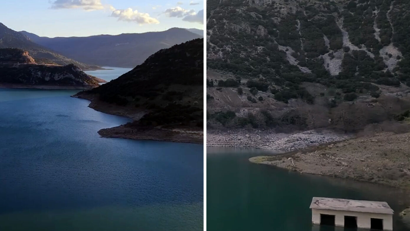 Αυξήθηκαν τριπλά τα αποθέματα νερού στον Μόρνο – Ξαναβυθίστηκε το χωριό-«φάντασμα» Κάλλιο