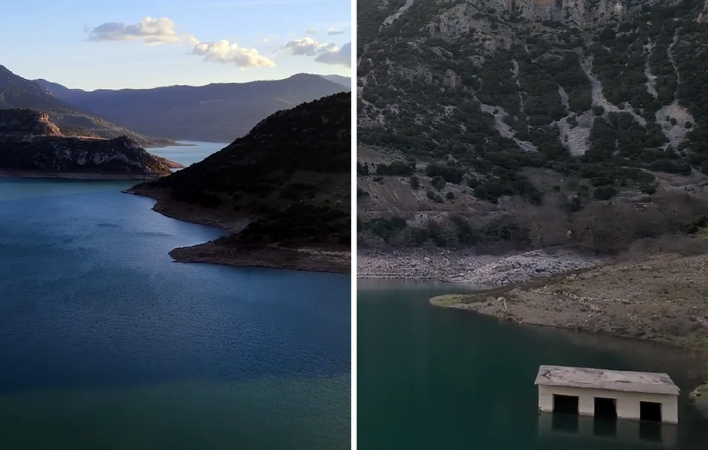 Αυξήθηκαν τριπλά τα αποθέματα νερού στον Μόρνο – Ξαναβυθίστηκε το χωριό-«φάντασμα» Κάλλιο