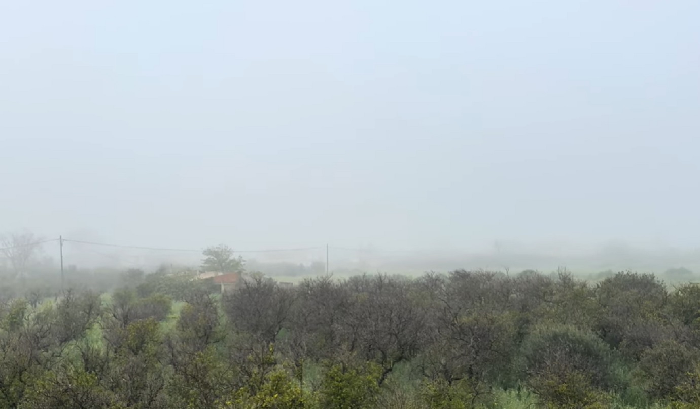 «Χάθηκε» ο Ταΰγετος μέσα στο πυκνό πέπλο ομίχλης