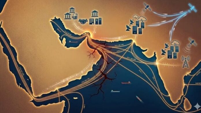 Στενά του Ορμούζ: Ο χάρτης των υποβρύχιων καλωδίων που απειλούν οι Φρουροί της Επανάστασης