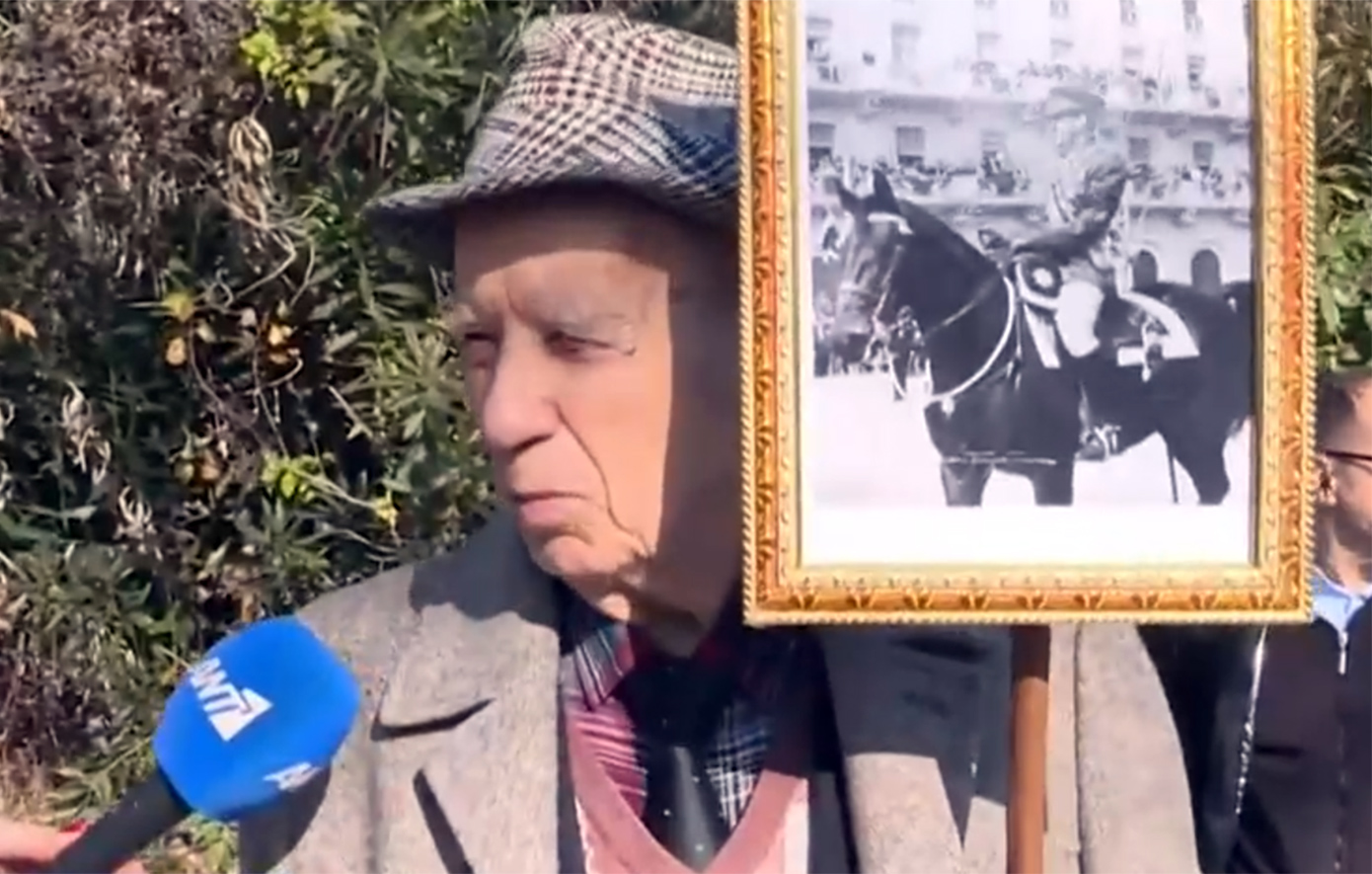 Όταν ο 89χρονος παρευρέθηκε στην κηδεία του πρώην βασιλιά Κωνσταντίνου και μίλησε στις κάμερες