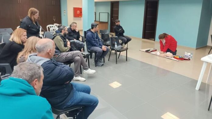 Ολοκληρώθηκαν οι εκπαιδεύσεις Πρώτων Βοηθειών για το προσωπικό της ΔΕΥΑ Πάτρας