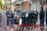 Πάτρα: Θαύμα έσωσε τετραμελή οικογένεια – Εγκλωβίστηκαν στο αναποδογυρισμένο τζιπ τους