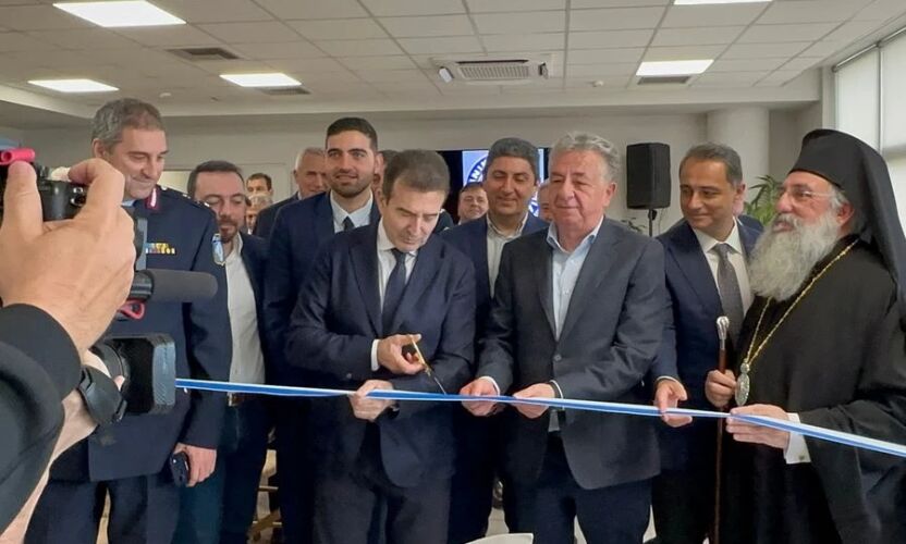 Π. Κρήτης: Άνοιξε η καινούργια Λέσχη Σίτισης στο Αστυνομικό Μέγαρο Ηρακλείου