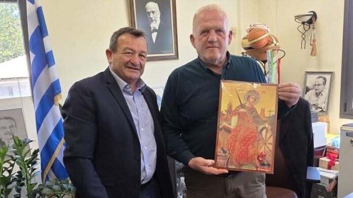 Αντιπροσωπείες των Κοινοτήτων Γερανίου Αμμοχώστου και Ρεθύμνου στο Δημαρχείο Πλατανιά