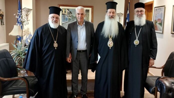 Συνάντηση Δημάρχου Σουφλίου-Μητροπολιτών για το Διεπιστημονικό Φόρουμ στη Δαδιά