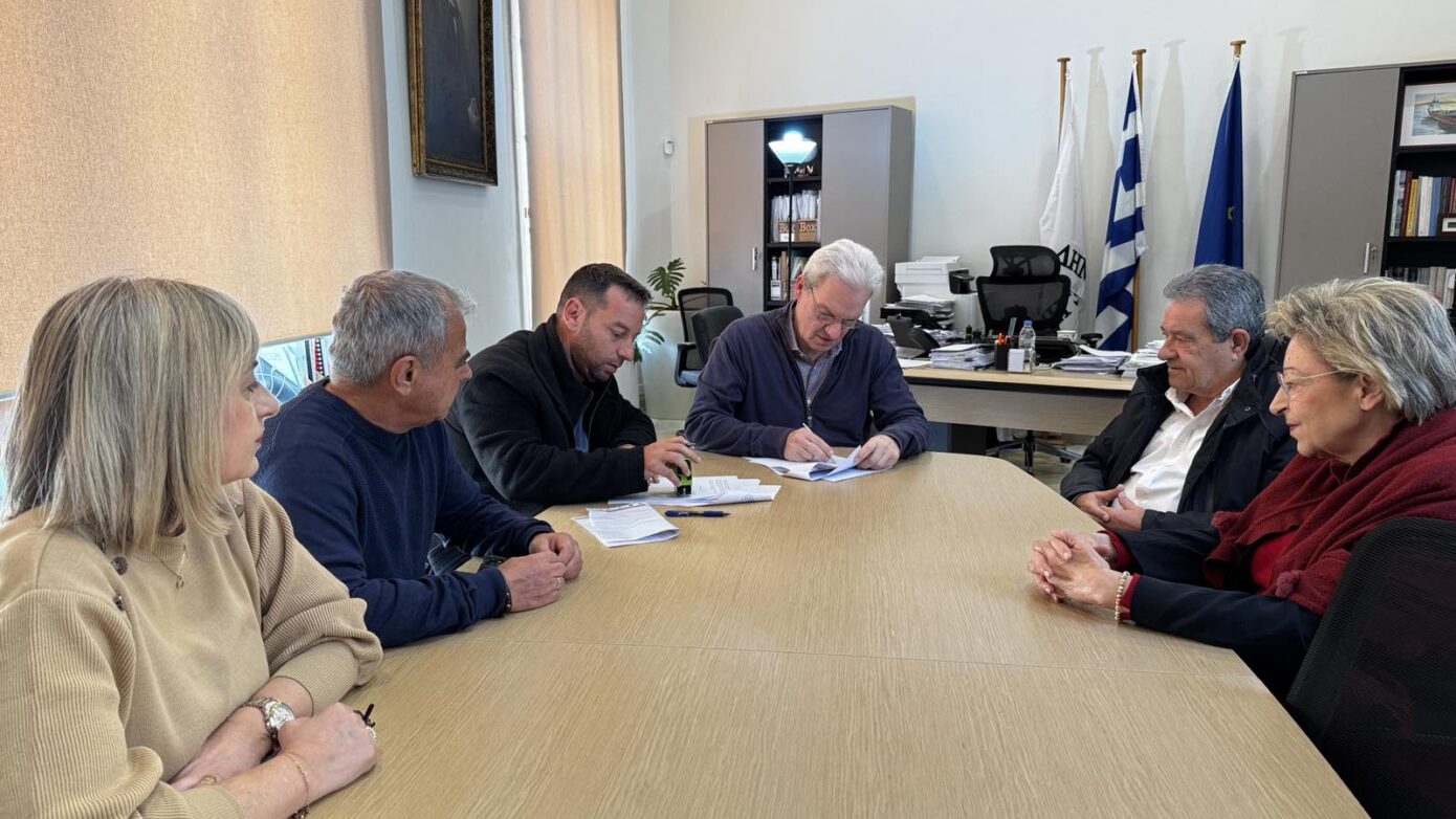 Δ. Ηρακλείου: Συμφωνία 2,9 εκ. ευρώ για έργα της Υπηρεσίας Πρασίνου
