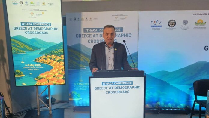 Ο Δήμαρχος Αγράφων στο Συνέδριο «Η Ελλάδα σε κρίσιμο δημογραφικό σταυροδρόμι» στην Ιθάκη