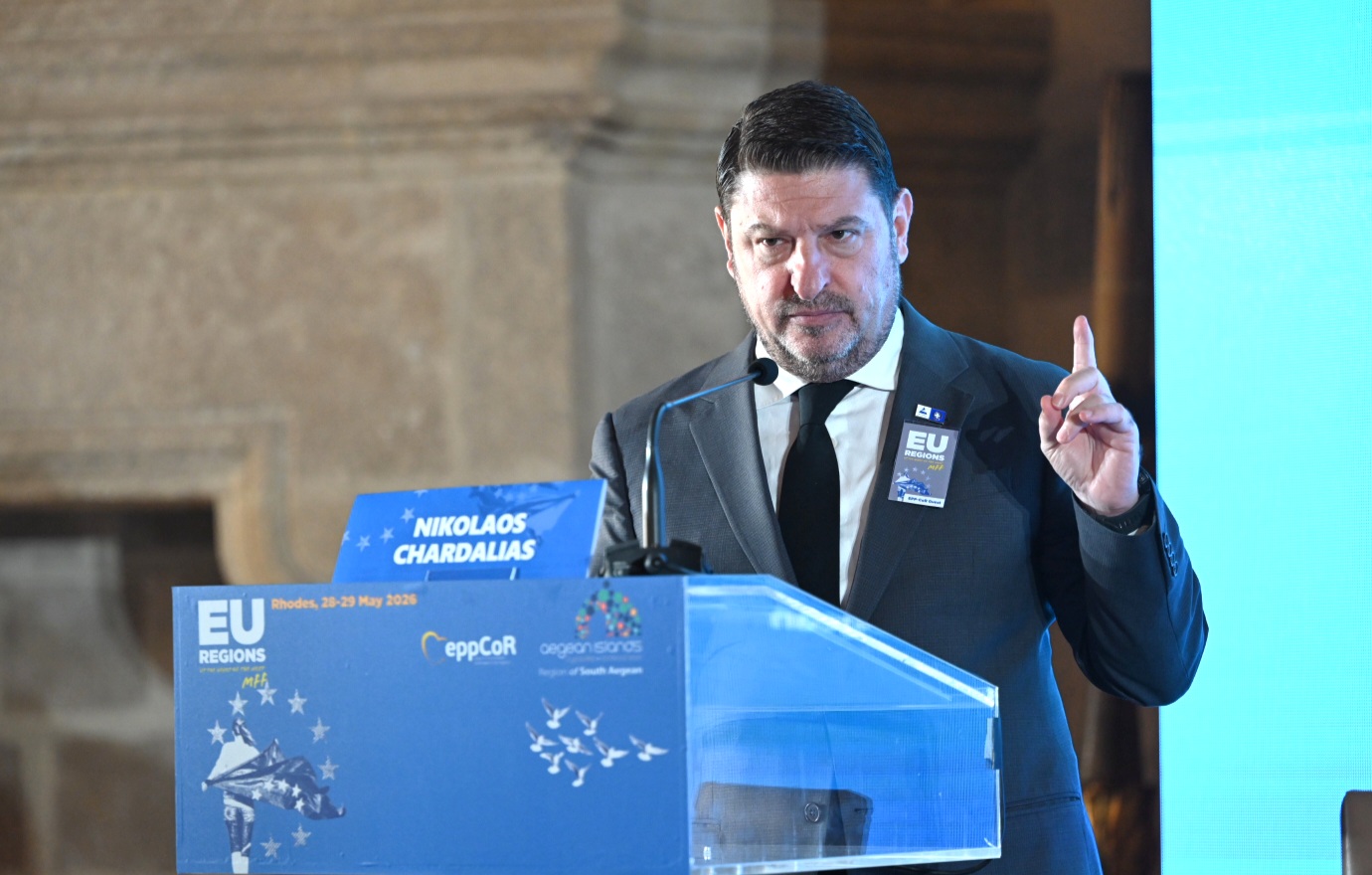 Ν. Χαρδαλιάς από Ρόδο: «Τα σημαντικά έργα στην Αττική είναι ζωντανό πρότυπο»