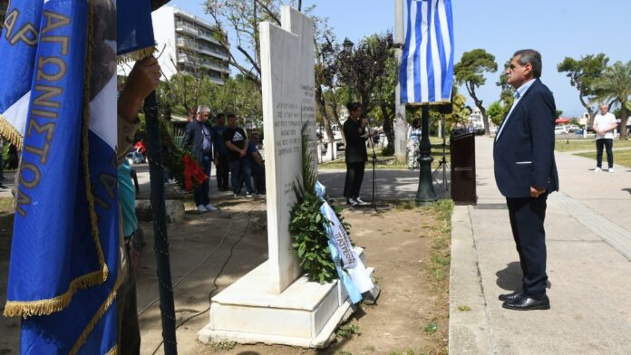 Ο Δήμος Πατρέων απέδωσε φόρο τιμής στους Ήρωες που εκτελέστηκαν στα Ψηλά Αλώνια