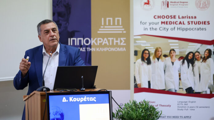 Ο Δημ. Κουρέτας στο 4ο Συνέδριο Ιπποκράτη