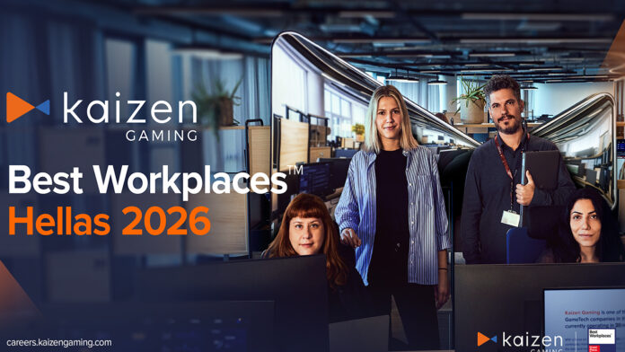 Η Kaizen Gaming αναδεικνύεται ξανά ως Best Workplaces™ Hellas