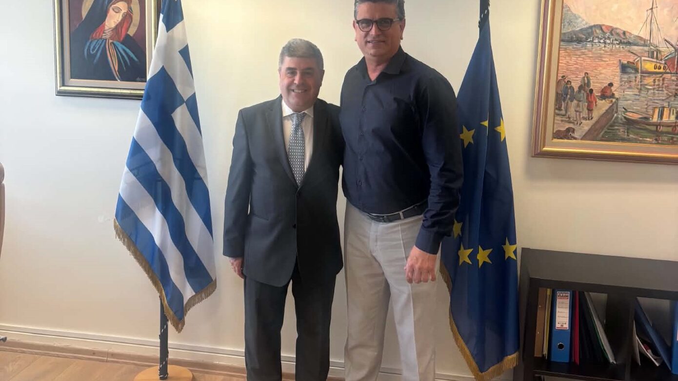 Επαφές Γ. Λέντζα με τον Γ.Γ. Υποδοχής Αιτούντων Άσυλο