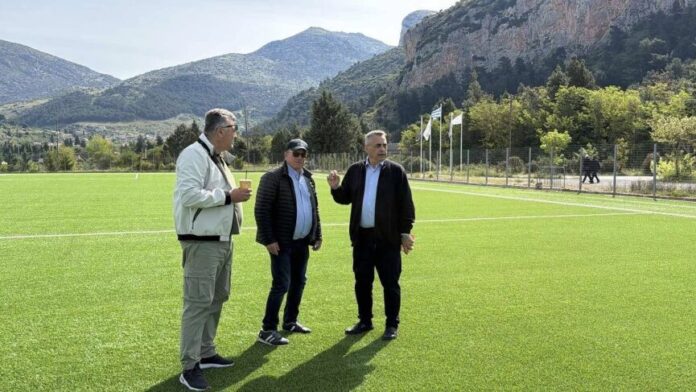 Κ. Τζιούμης: «Η Νεστάνη αποκτά ένα γήπεδο-στολίδι – Το επίκεντρο του ερασιτεχνικού μας ποδοσφαίρου»